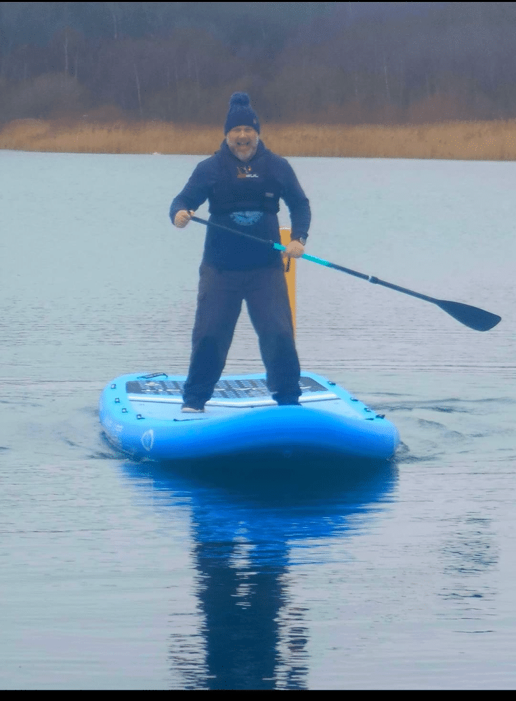 Aqua Spirit Vanguard Family Inflatable SUP for Group Adventures, 18