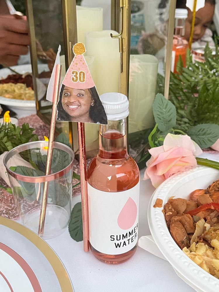 Summer Water Rosé Droplets - Customer Photo From Astajia Auguste