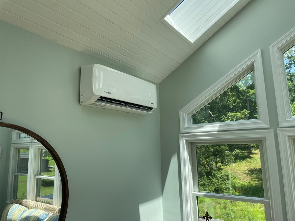 Hvac Can You Install Mini Split On Interior Wall Pioneer 12000 BTU