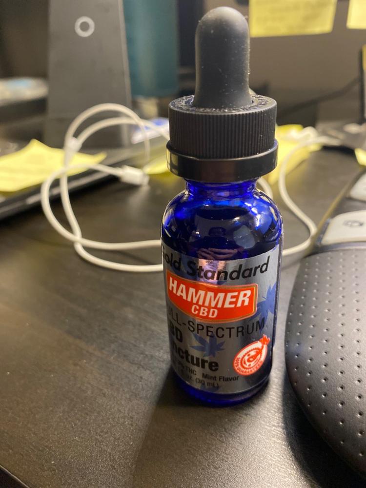 Full-Spectrum CBD Tincture - Customer Photo From Gabriel Kim