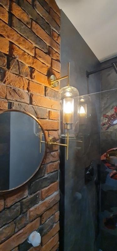 Alegria - Modern Glass Wall Lamp - Customer Photo From Jeff L.
