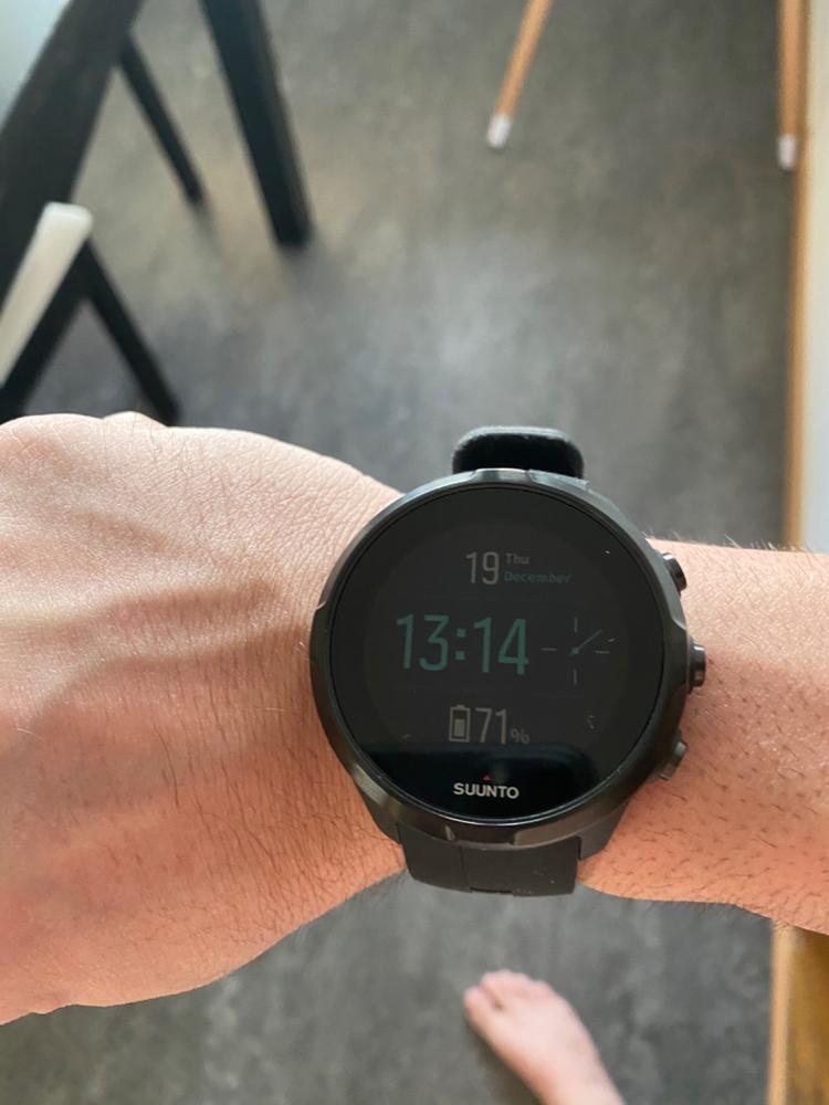 Suunto sport wrist store hr all black