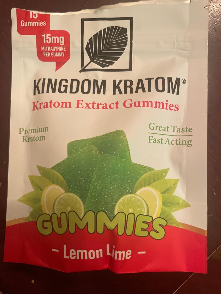 Kratom Extract Gummies - Customer Photo From M.