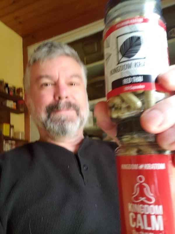 Red Vein Thai Kratom Capsules - 120 Count - Customer Photo From Frederick Ducharme