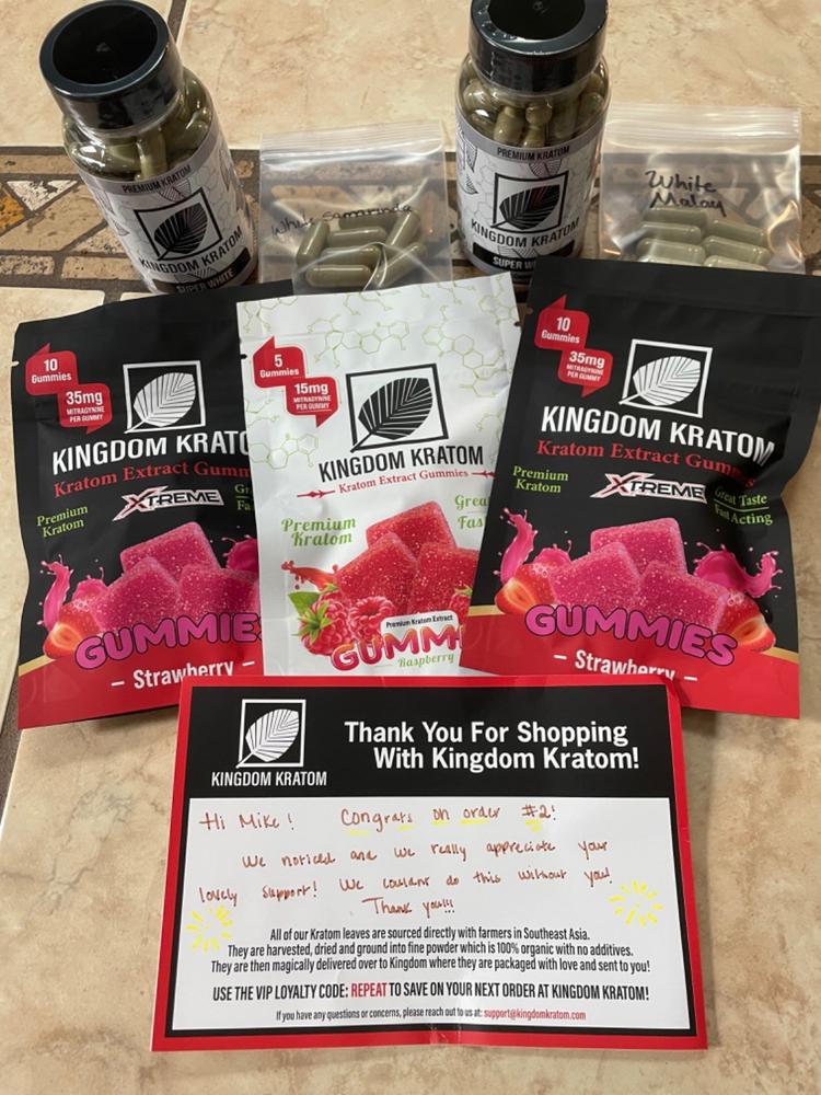 Super White Borneo Capsules - 60 Count - Customer Photo From Mike Clayberg