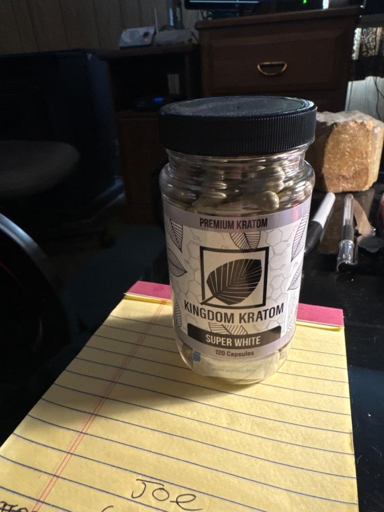 Super White Borneo Capsules - 120 Count - Customer Photo From Wilbur Morse