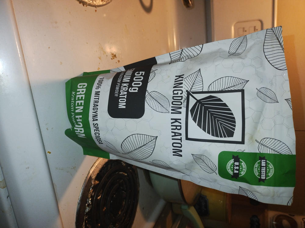 Green Horn Kratom Powder - 1KG - Customer Photo From Justin Bryant