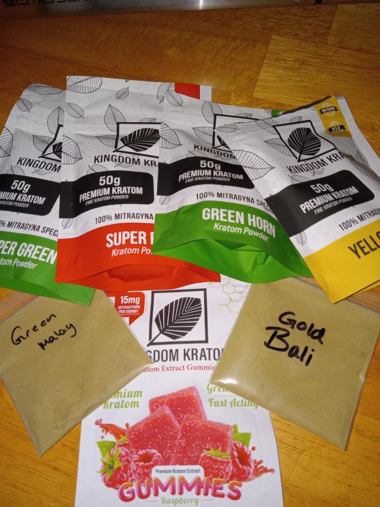 Green Horn Kratom Powder - 50G - Customer Photo From Teresa Lynn