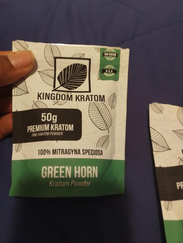 Green Horn Kratom Powder - 50G - Customer Photo From Aaron Johnson
