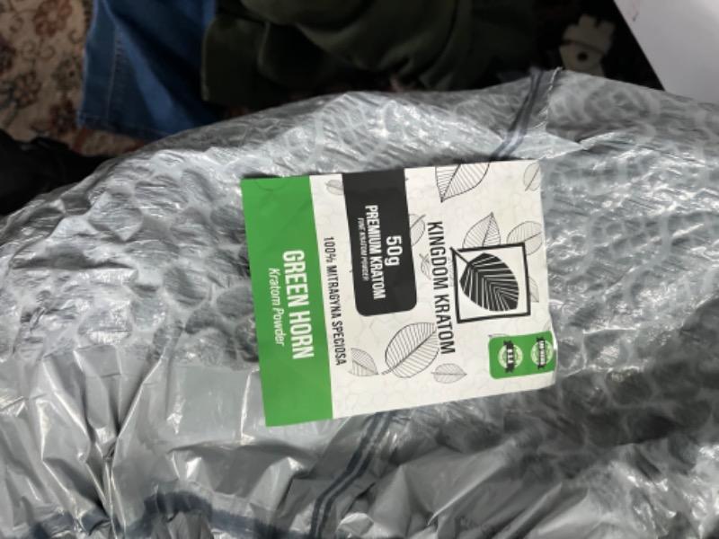 Green Horn Kratom Powder - 50G - Customer Photo From Stephanie Scott