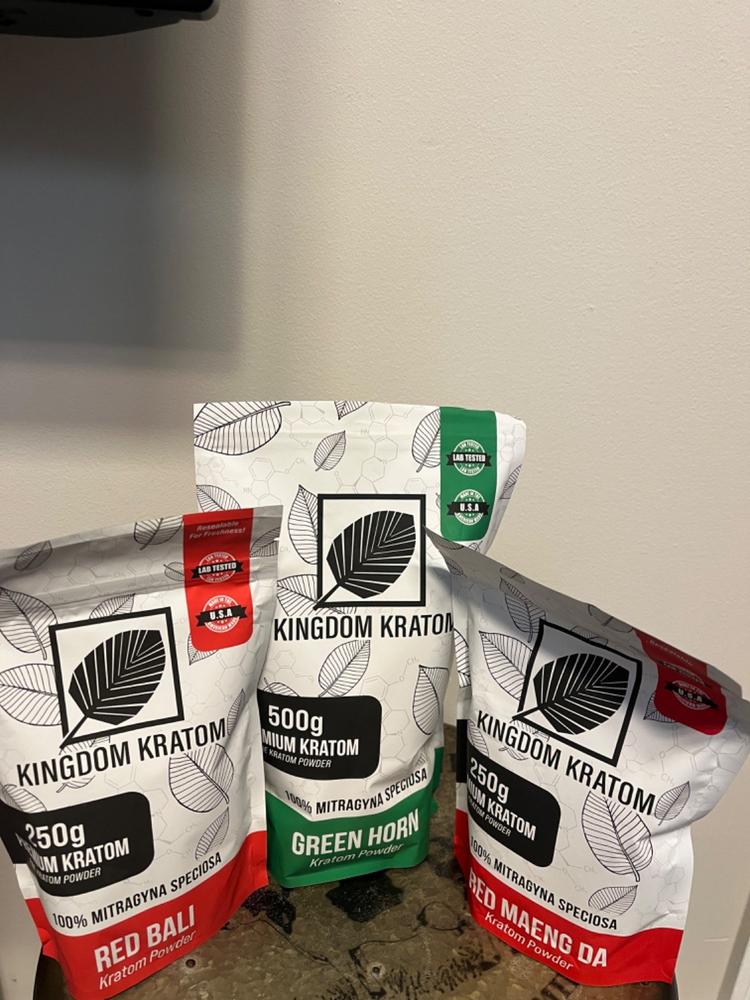 Green Horn Kratom Powder - 500G - Customer Photo From Shaun Knopp
