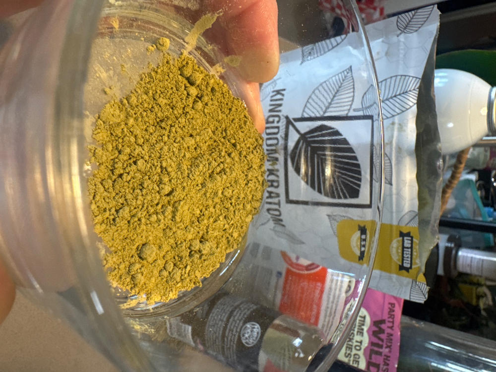 Yellow Vietnam Kratom Powder - 250G - Customer Photo From Anonymous