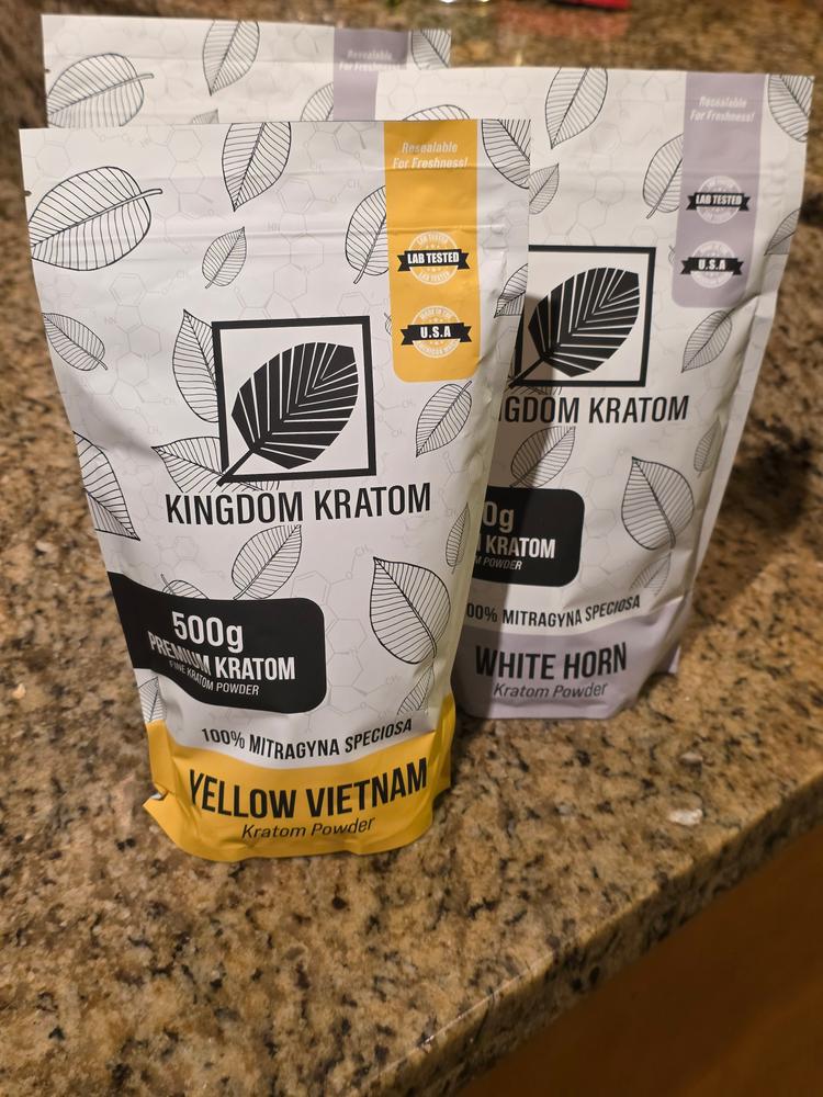 Yellow Vietnam Kratom Powder - Customer Photo From Kip Hargrove