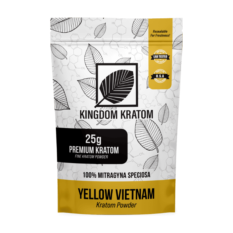 Yellow Vietnam Kratom Powder - 500G - Customer Photo From Anissa Wallin