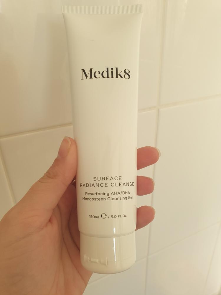 Medik8 Surface Radiance Cleanse 150ml - Customer Photo From Hayley M.