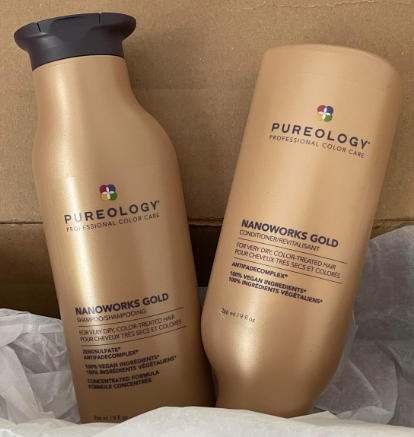 Pureology Nanoworks Gold Conditioner 266ml - Customer Photo From Monica Daries