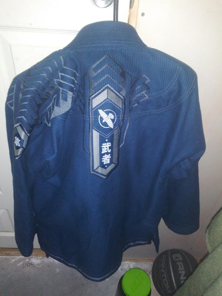 Hayabusa Warrior Gold Weave Jiu Jitsu Gi - Customer Photo From Danny Santos
