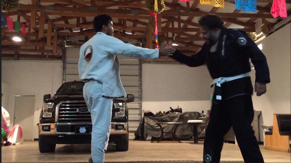 Hayabusa Warrior Gold Weave Jiu Jitsu Gi - Customer Photo From Andrez Hernandez