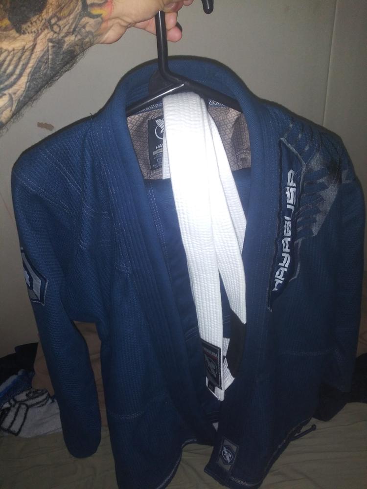 Hayabusa Warrior Gold Weave Jiu Jitsu Gi - Customer Photo From Danny Santos