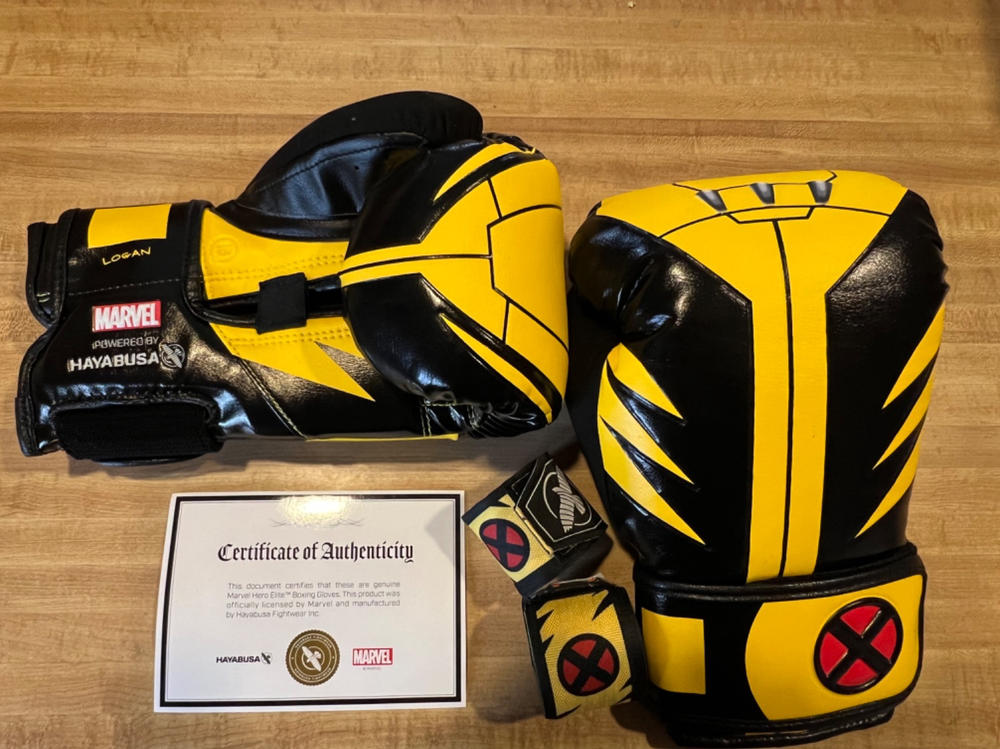 Marvel’s Wolverine Boxing Gloves - Customer Photo From Josh Schinke