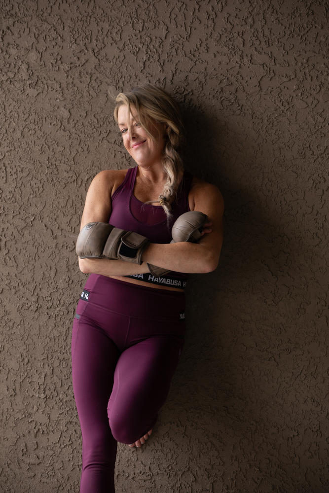 Hayabusa Women’s High Rise 3/4 Leggings - Customer Photo From Jennifer G.