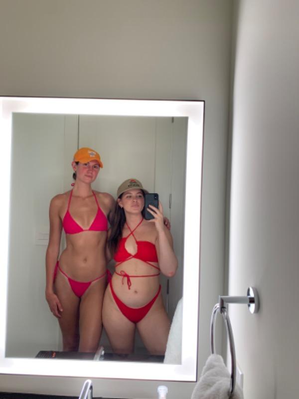 Tia Mesh String Bikini Bottom - Tropic Love
