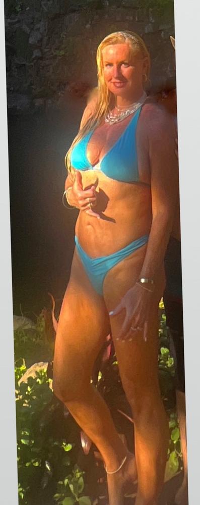 Harlow Terry Halter Bikini Top - Sunshower