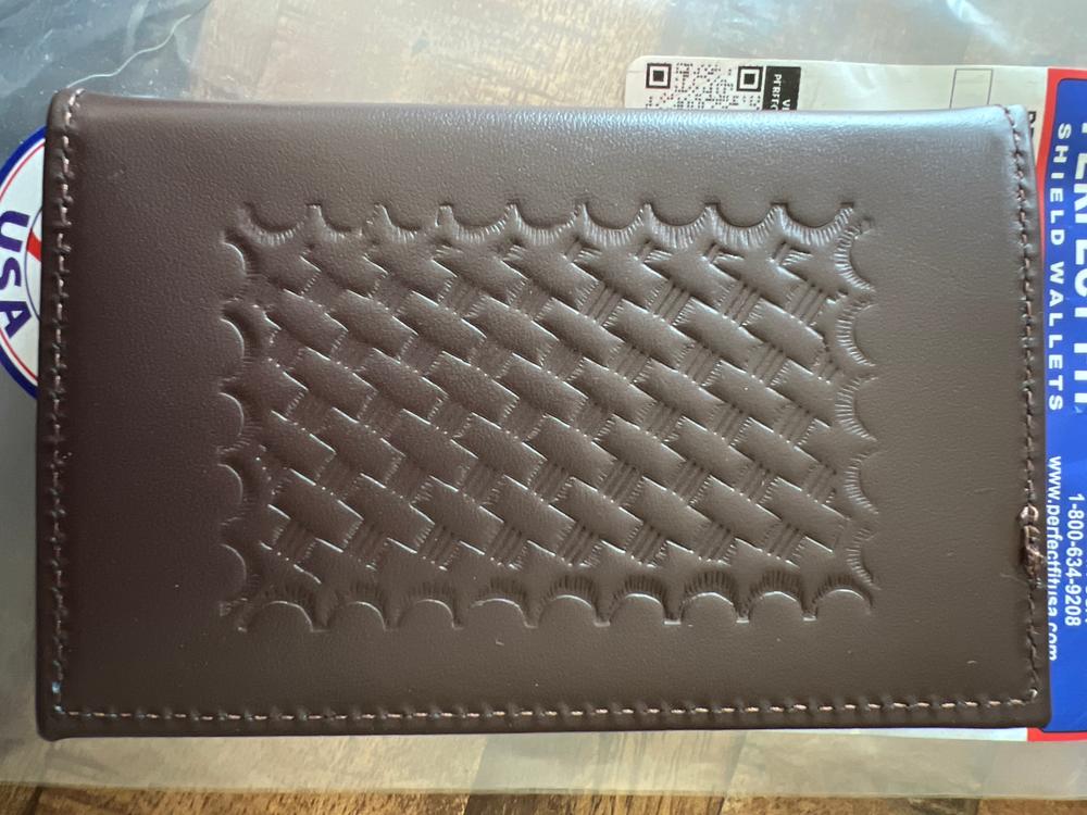 FBI Double ID Leather Credential Case - 3