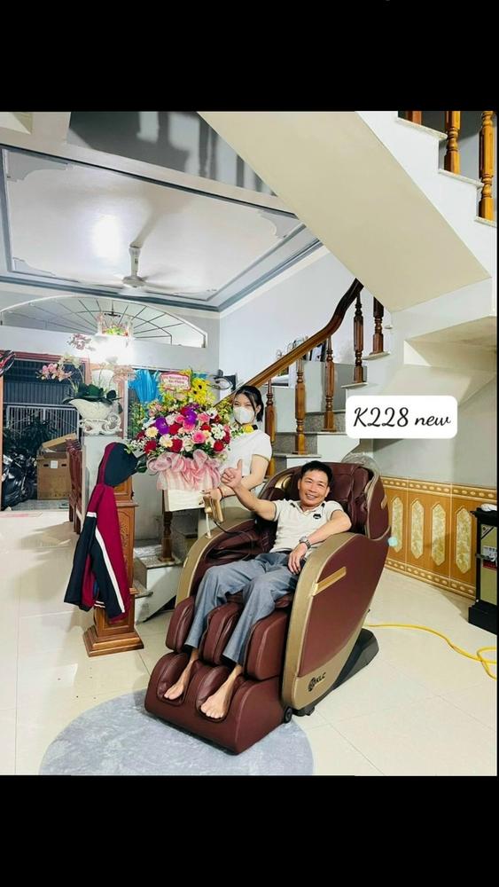 GHẾ MASSAGE KLC K228 NEW - Customer Photo From Tran Minh Phuong