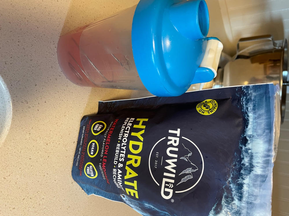 Hydrate - Amino Acids & Electrolytes - Customer Photo From Anonymous