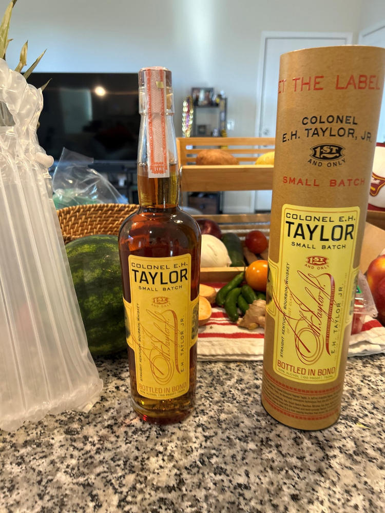 Colonel E.H. Taylor Small Batch Bourbon Whiskey 750 mL - Customer Photo From Andres Villasana III