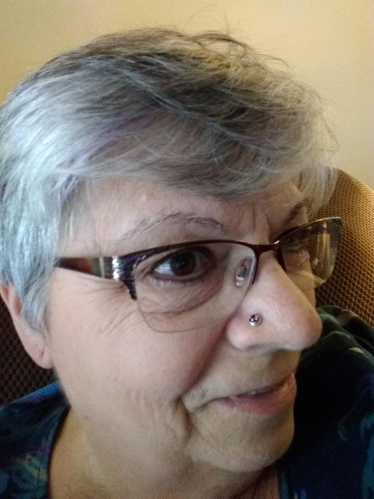 Ruby Nose Stud - All Tangled Up with Rubies - Customer Photo From Renee D.