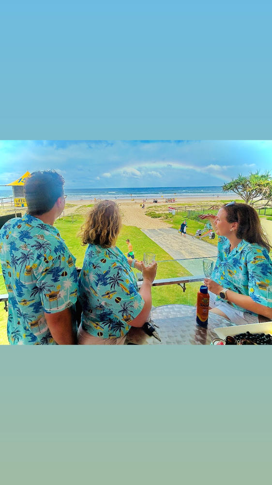Custom Hawaiian Shirts - Customer Photo From Louise Clark