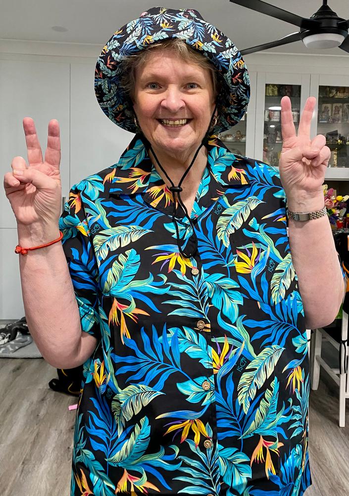 Jungle Fever - Womens Hawaiian Shirt - Customer Photo From Chrissie W