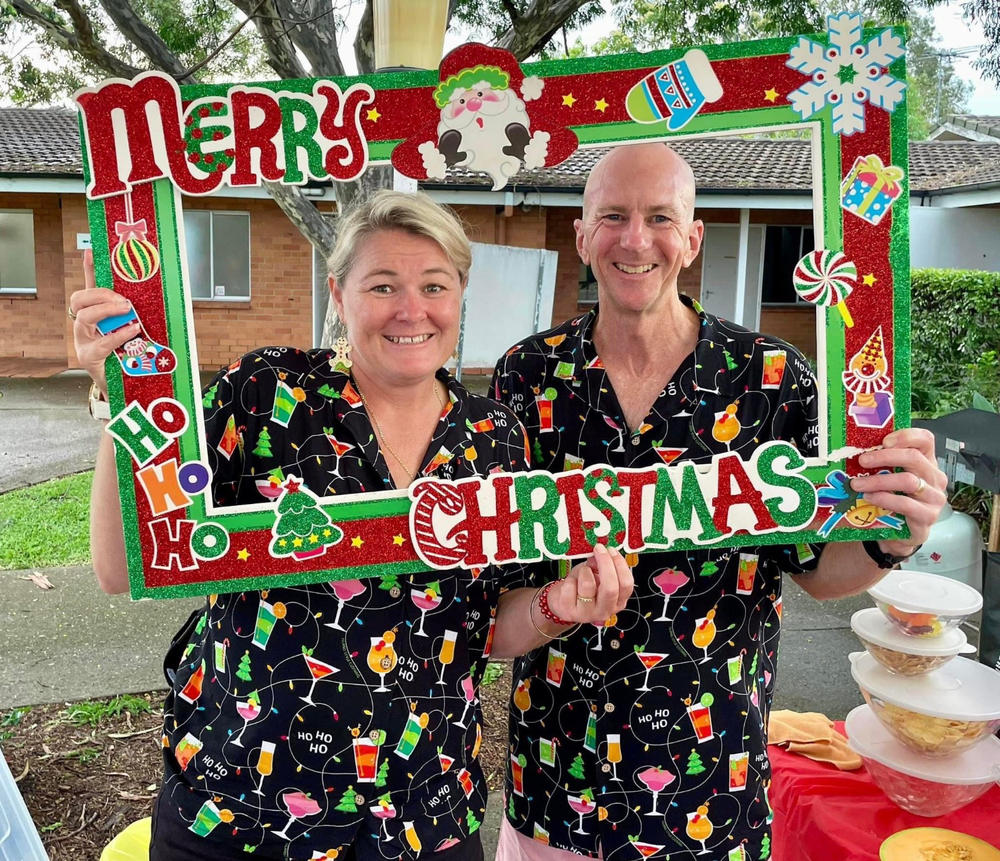 Christmas Spirits - Mens & Womens Festive Shirts - Customer Photo From Sandy Olsen