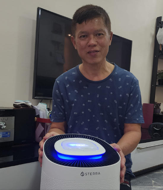 Sterra Breeze™ Air Purifier - Customer Photo From Bong Kim C