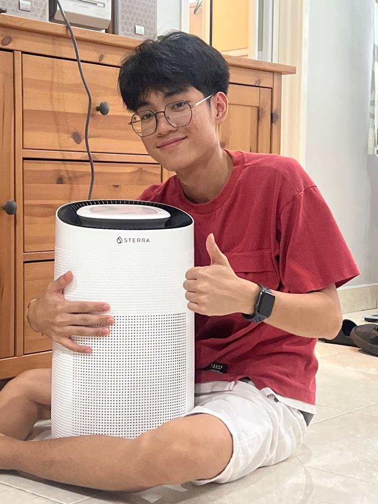 Sterra Breeze™ Air Purifier - Customer Photo From Justin Lee Jian Yun