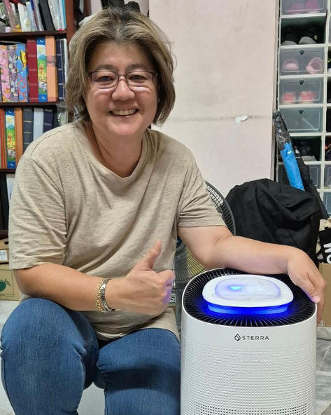 Sterra Breeze™ Air Purifier - Customer Photo From Amalina Amelia 