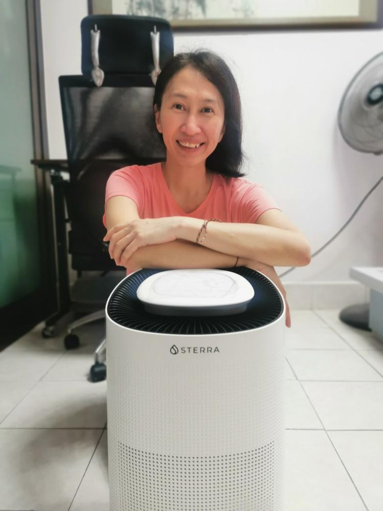 Sterra Breeze™ Air Purifier + 2 Extra HEPA Filters (3-in-1) Bundle - Customer Photo From Yean Phuah