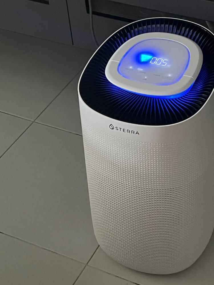 Sterra Breeze™ Air Purifier + 2 Extra HEPA Filters (3-in-1) Bundle - Customer Photo From Parveen Bal