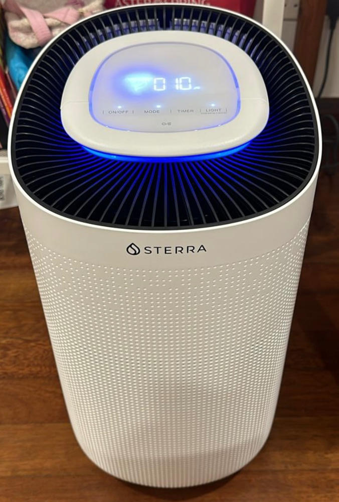 Sterra Breeze™ Air Purifier + 2 Extra HEPA Filters (3-in-1) Bundle - Customer Photo From Yew chin Tan 