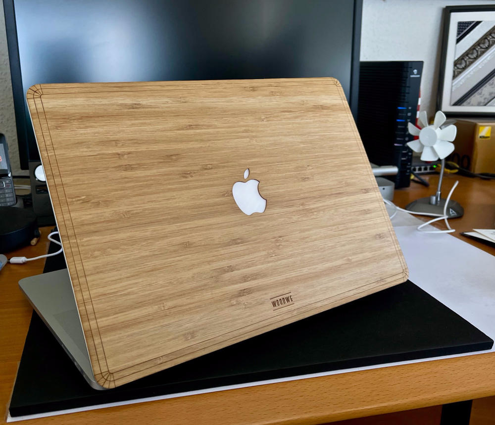 Macbook Wood Cover - Bamboo - Customer Photo From MICHEL FROSSARD