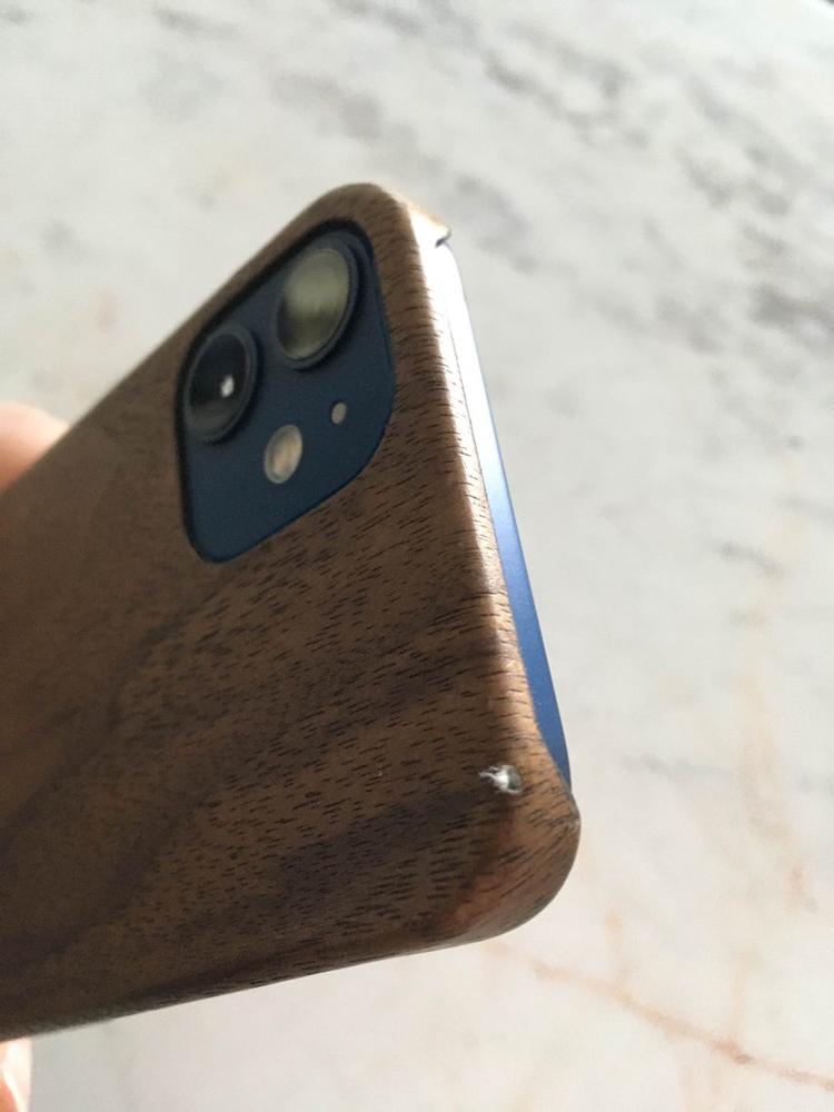 IPhone Case - Walnut Hard Wood - Customer Photo From Rait Ehaste