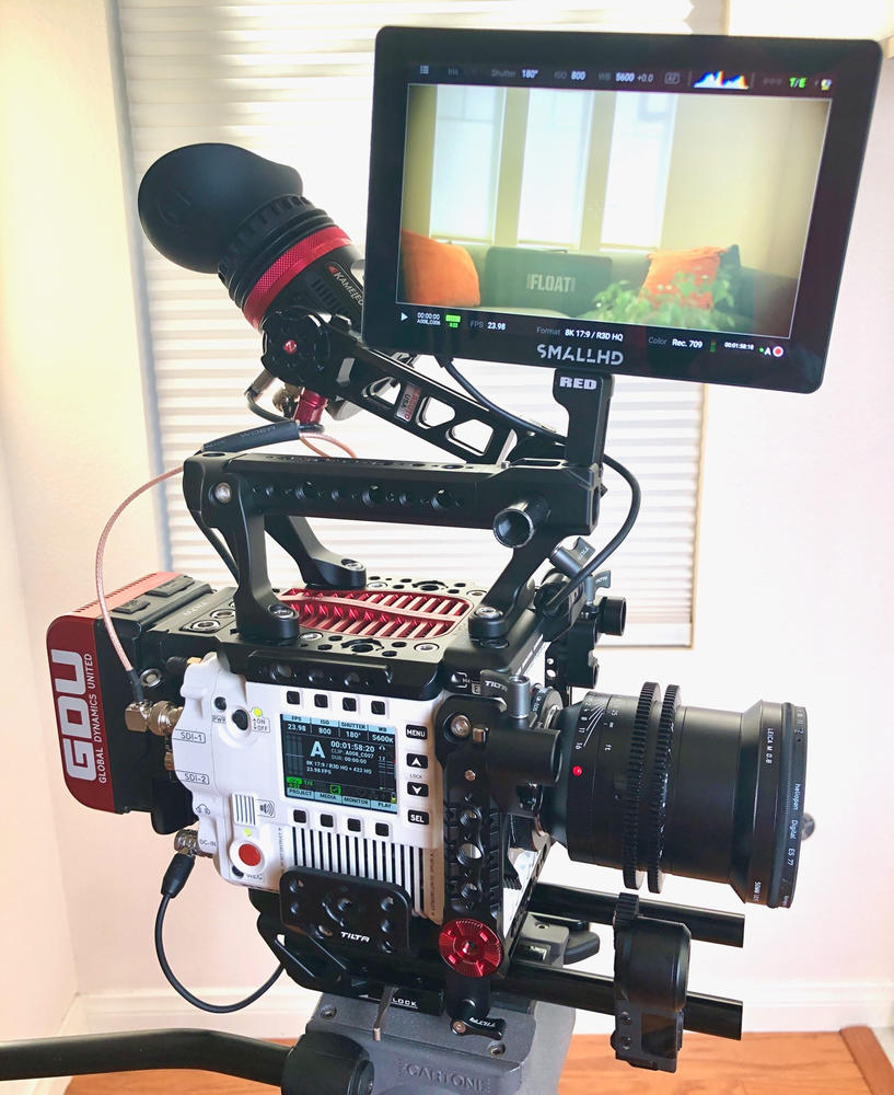 Camera Cage for RED V-RAPTOR Advanced Kit - Customer Photo From Keith Morton