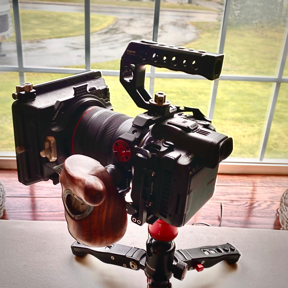 Full Camera Cage for Canon R5C - Black - Customer Photo From Adam Parker