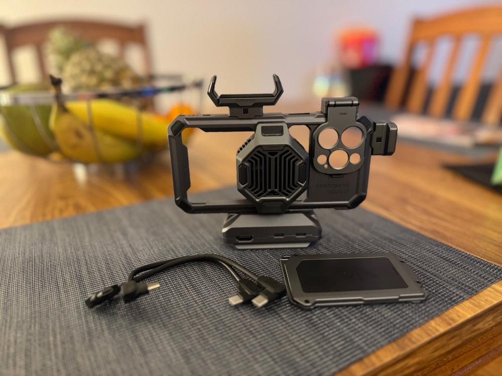 Khronos iPhone 15 Pro / Pro Max Case - iPhone 15 Pro Max, Space Gray - Customer Photo From Anonymous