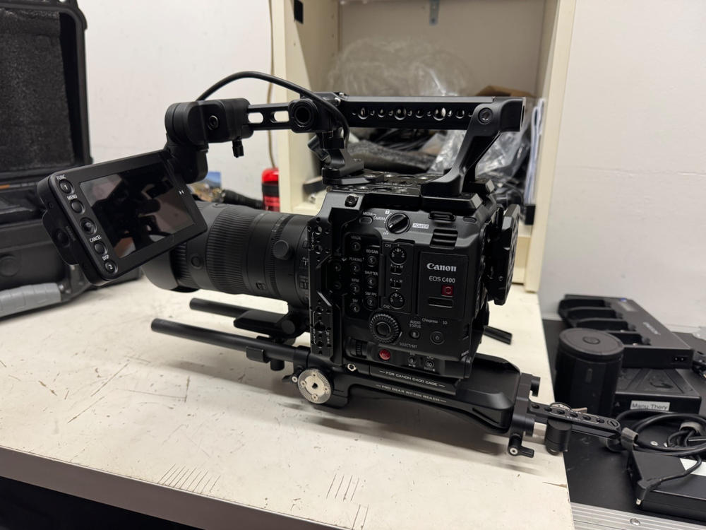 Camera Cage for Canon C400 Advanced Kit - Customer Photo From Anonymous