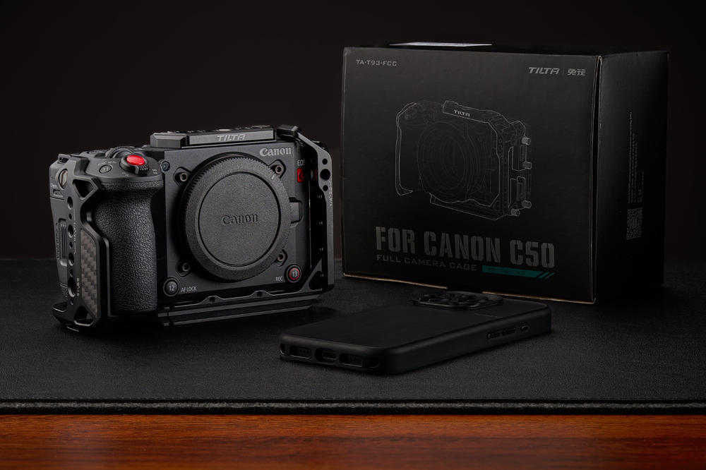 Full Camera Cage for Canon C50 - Black - Customer Photo From Musawer Choudhry