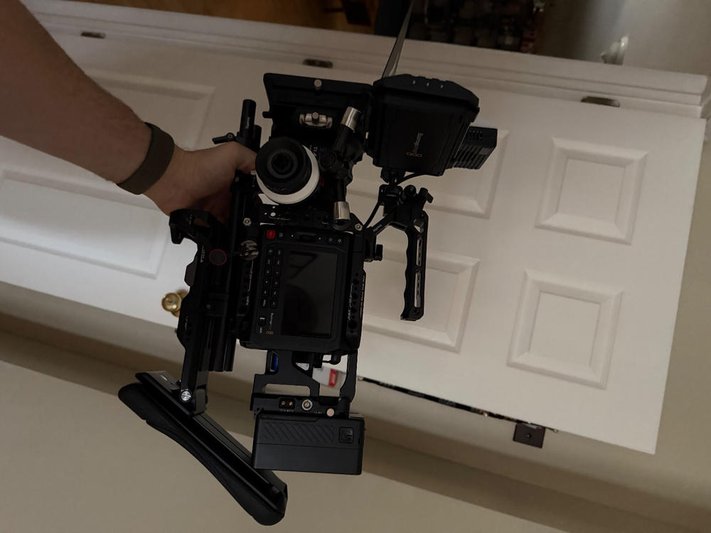 Tilta Extendable Shoulder Pad Baseplate for Camcorders - Black - Customer Photo From Anonymous