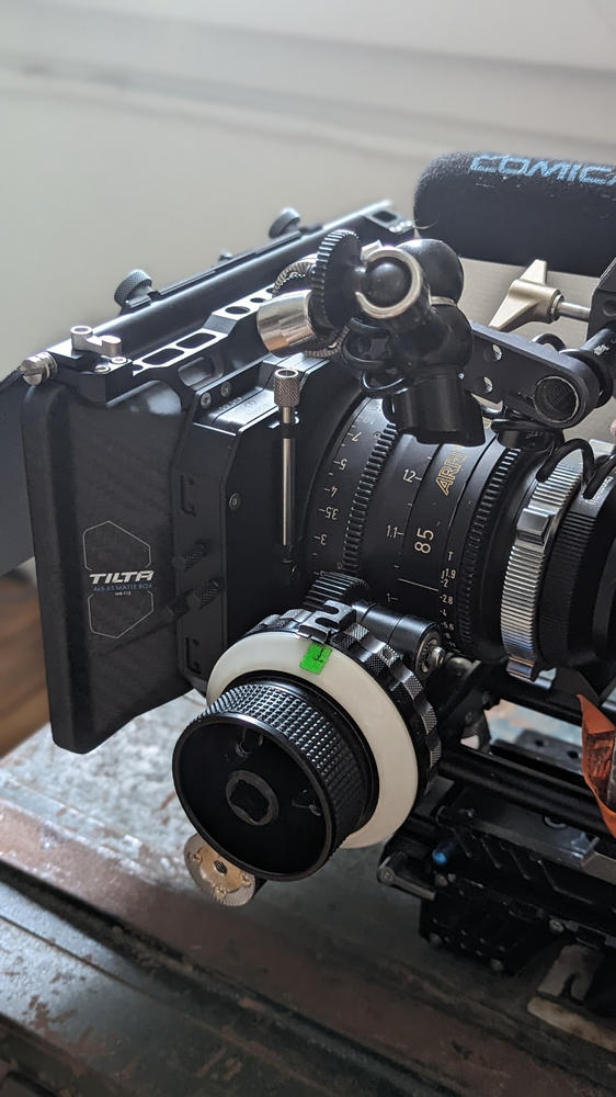4x5.65 Carbon Fiber Matte Box (Clamp-on) - Customer Photo From Louis Souvestre
